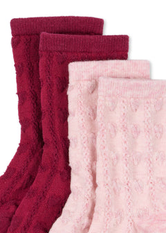 2-pack Jacquard Socks