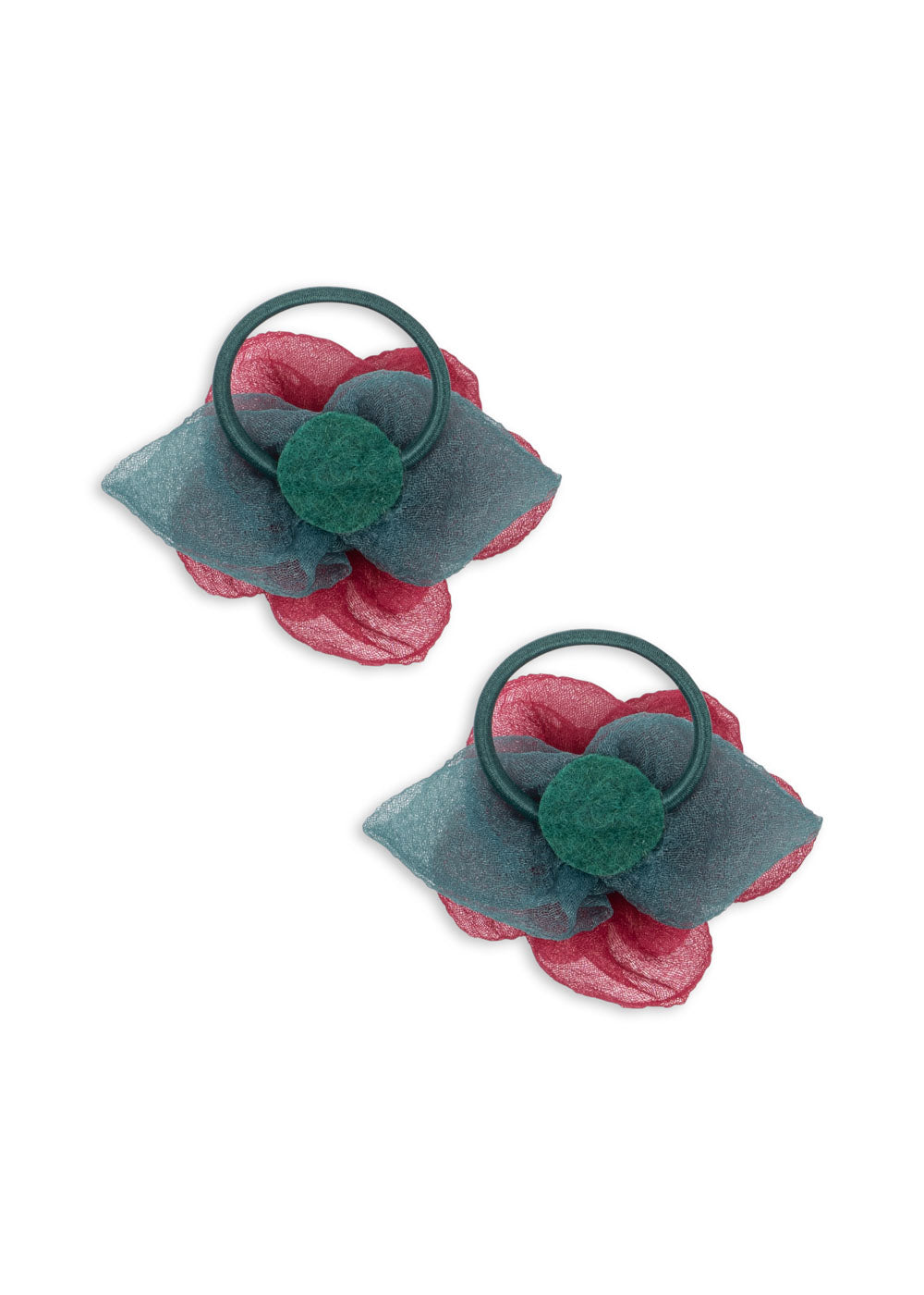 2-pack Fleur haarelastiek