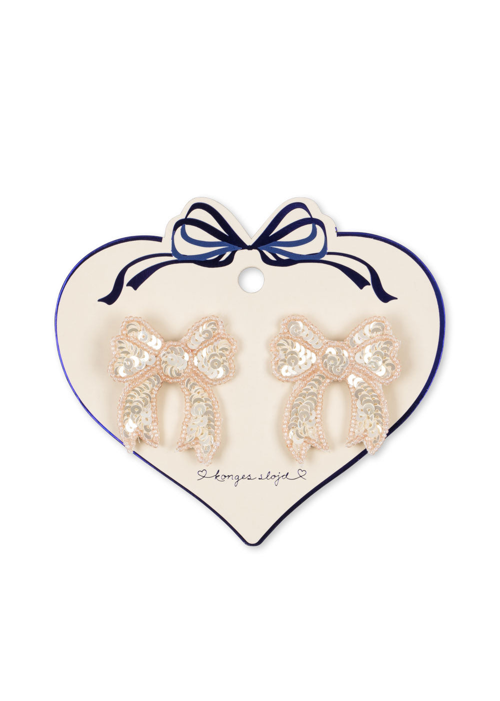 2-pack Sequin Bow haarclipjes