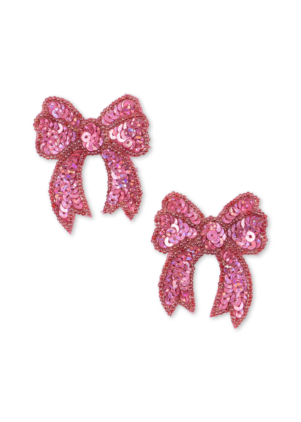 2-pack Sequin Bow haarclipjes