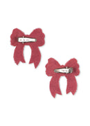 2-pack Sequin Bow haarclipjes