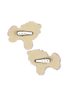 2-pack unicorn hair clips