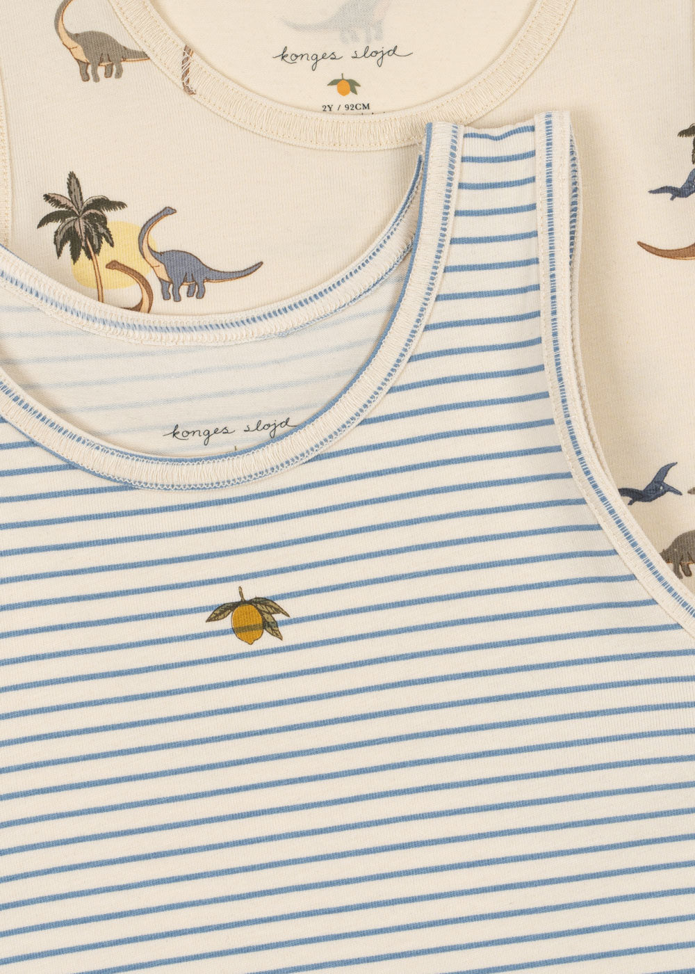 Basic 2-pack Boys Tank Tops