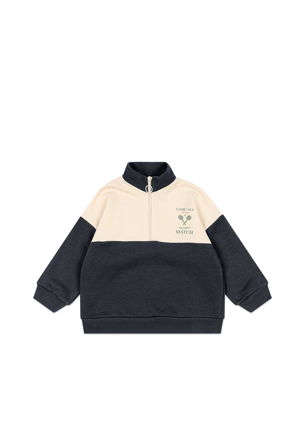 Loupy Lou half-zip sweater