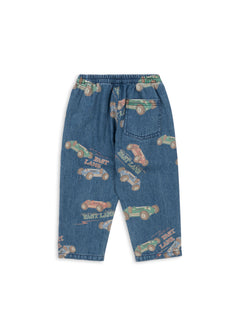 Denim kinderbroek Magot Broek achterkant