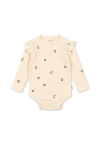 Sui Romper with ruffles