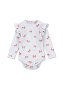 Sui Romper with ruffles