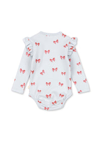 Sui Romper with ruffles