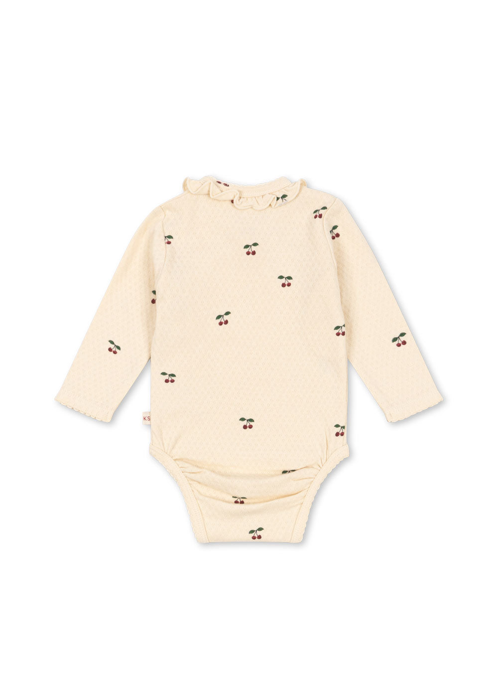 Sui Wrap Romper with ruffles