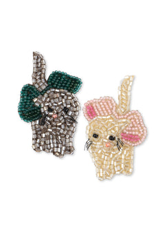 2-pack Bow Kitty hair clips