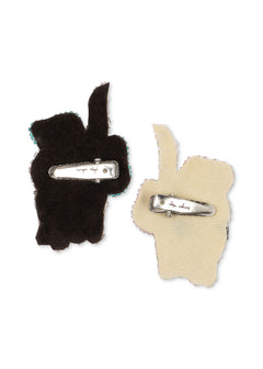 2-pack Bow Kitty hair clips