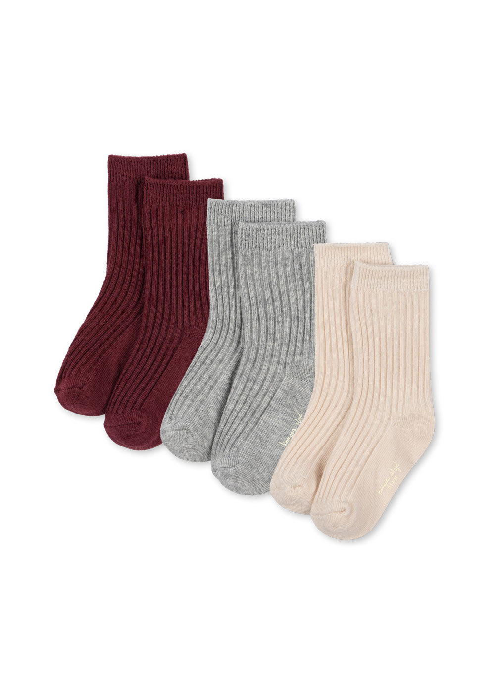 3-pack Rib Sokken