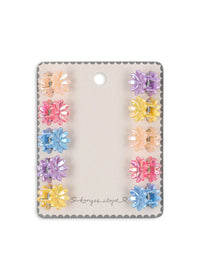 10-pack Mini Flower haarclipjes