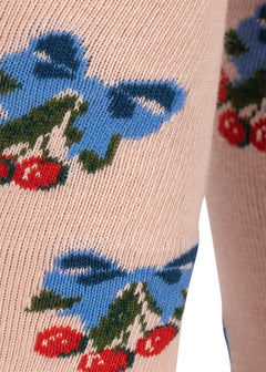 2-pack Flower & Cherry Jacquard Maillots