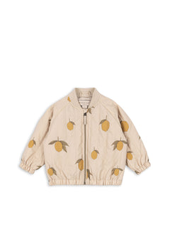 Juno Printed Bomber Jas