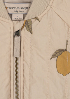 Juno Printed Bomber Jas