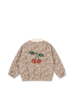 Juno Printed Sequin Bomber Jas