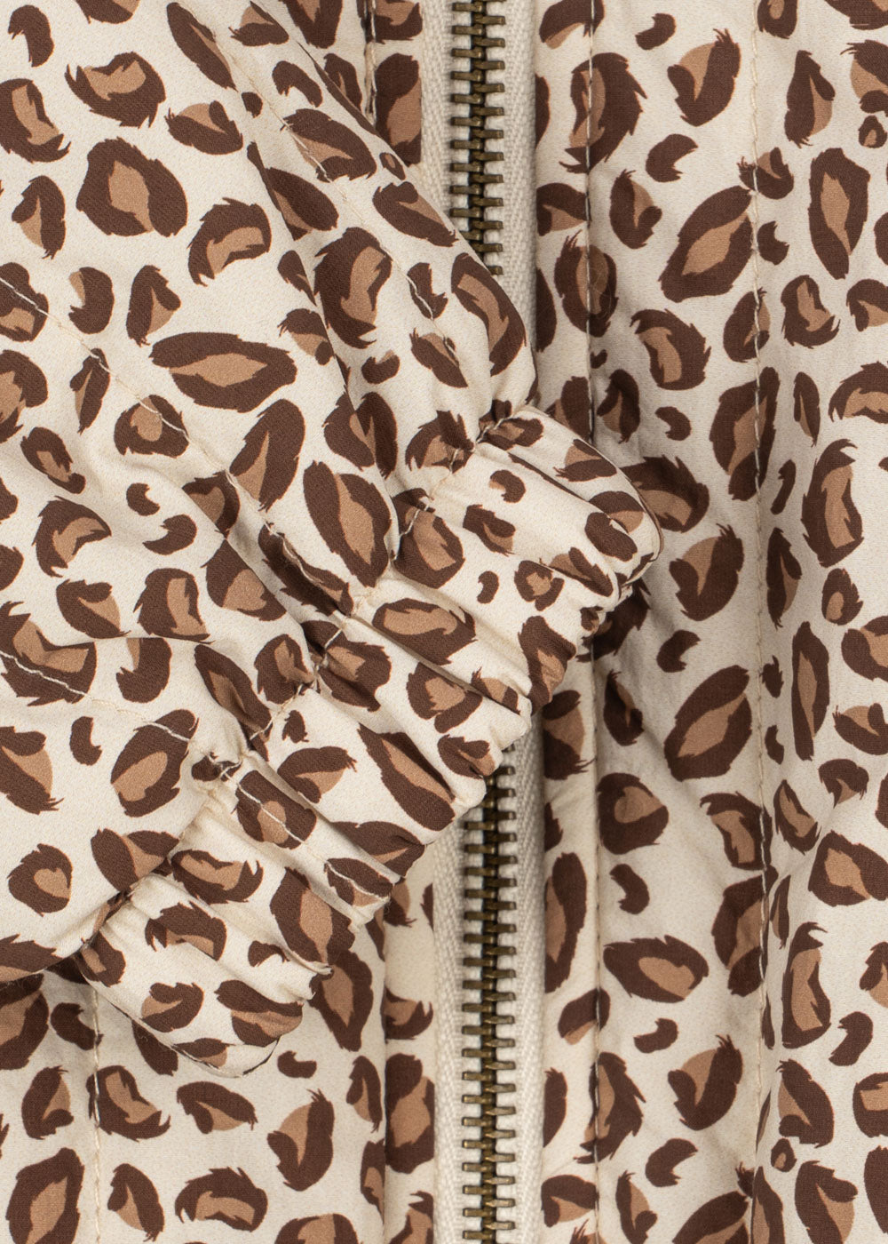 Juno Printed Sequin Bomber Jas