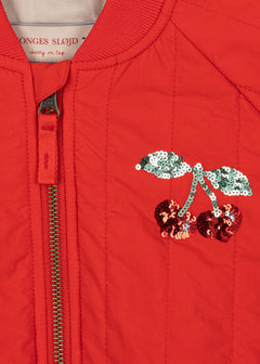 Juno Sequin Bomber Jas