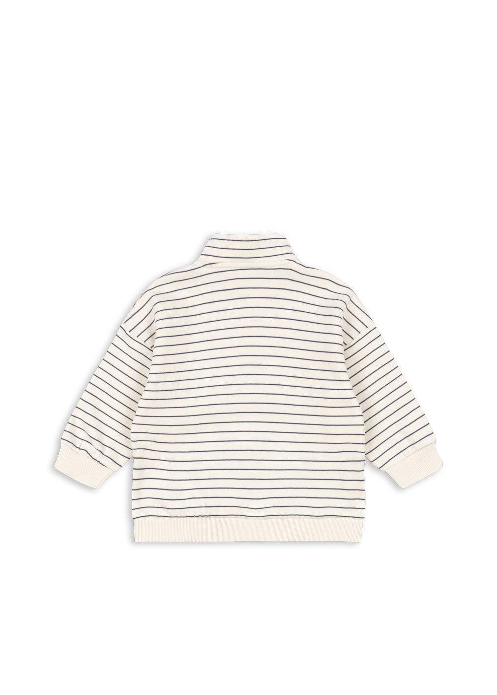 Lou Stripe Half-Zip Vest