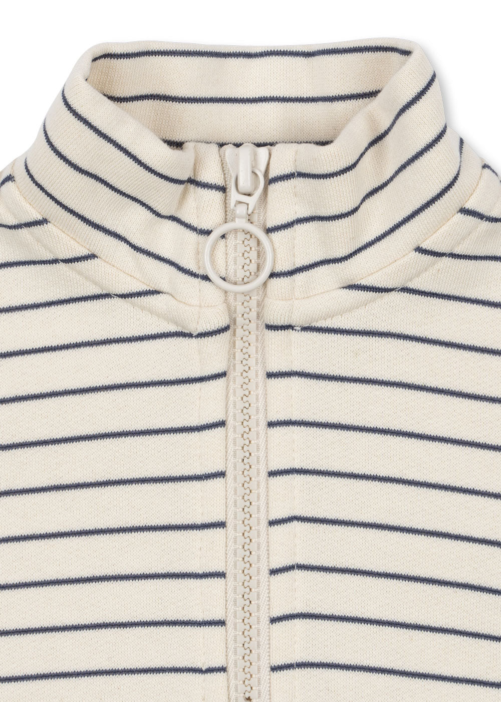 Lou Stripe Half-Zip Vest
