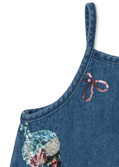 Magot Sequin Jurk