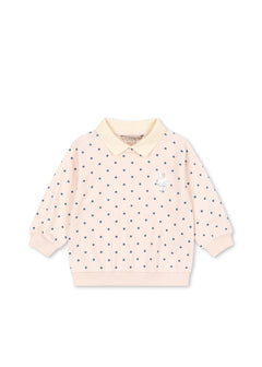 Spotty Polo Sweater