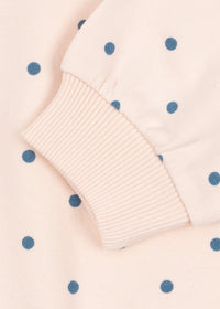 Spotty Polo Sweater