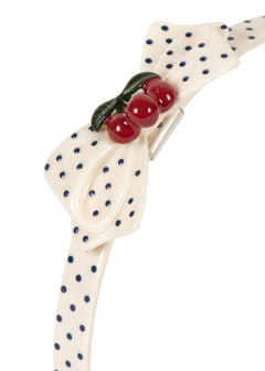 Cherry Dot haarband