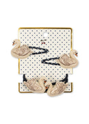 4-pack Swan haarclipjes en elastiekjes