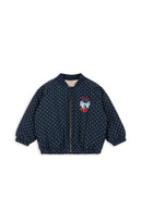 Juno Printed Dot Bomber