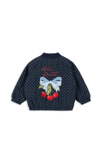 Juno Printed Dot Bomber