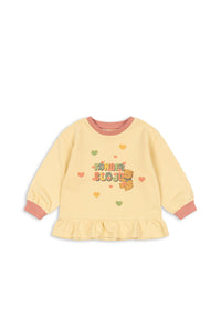 Spotty Frill Sweater