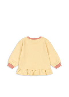 Spotty Frill Sweater