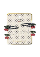 4-pack Cherry Dot haarclip