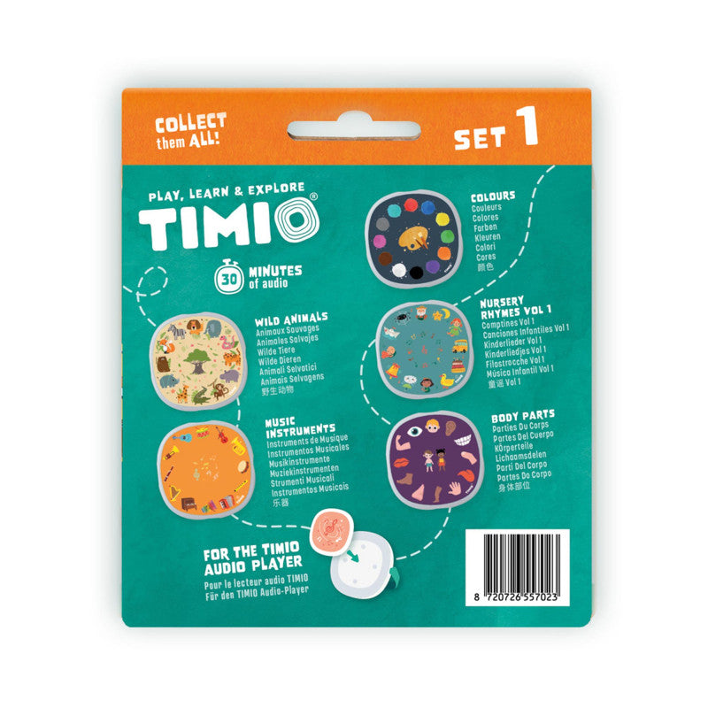 Timio Player Disc Pack Set 1