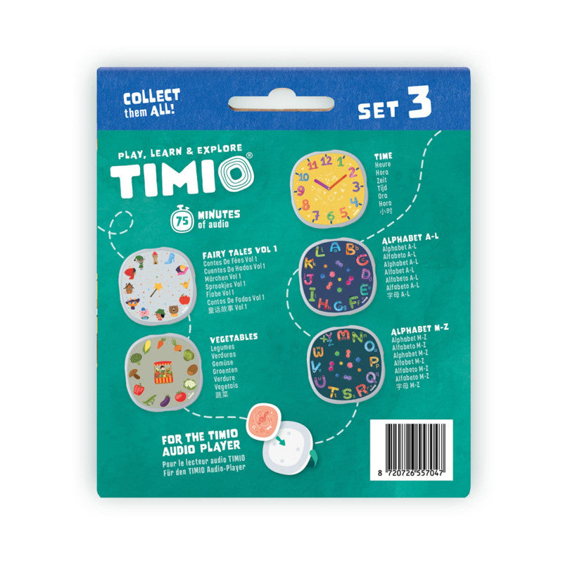 Timio Player Disc Pack Set 3