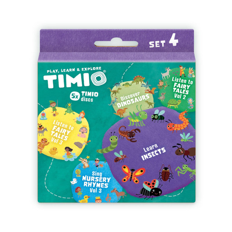 Timio Player Disc Pack Set 4