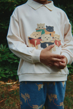 Spotty Polo Sweater