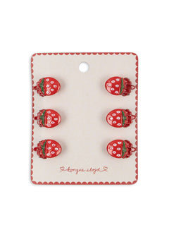 6-pack Mini haarclipjes