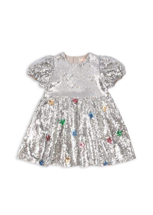 Star Sequin Silver