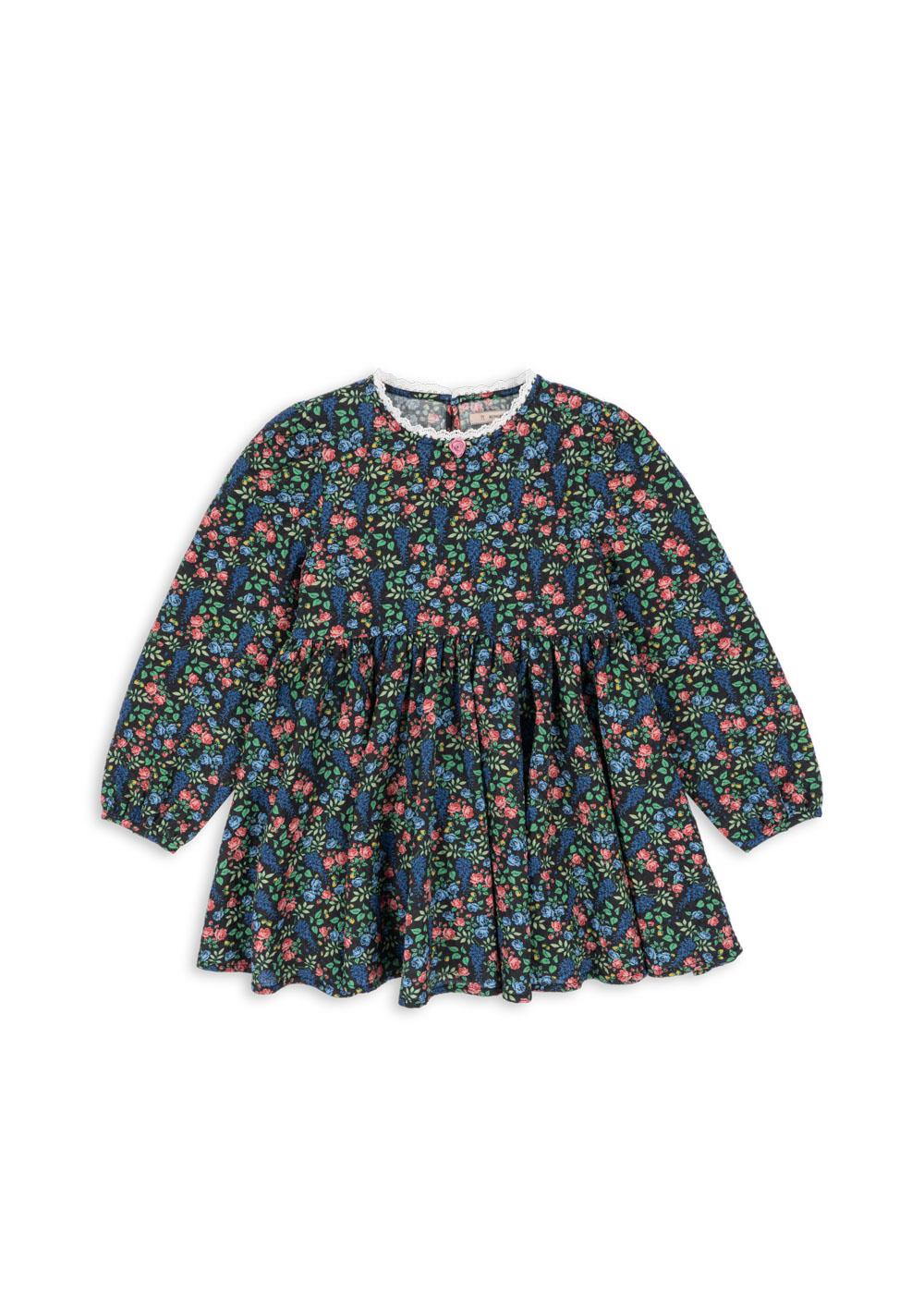 Vida Dress with puff sleeves