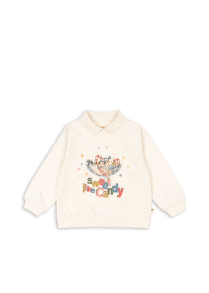 Spotty Polo Sweater