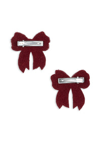2-pack Sequin Bow haarclipjes