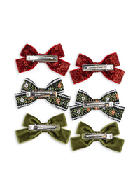 6-pack Micki Bow haarclipjes