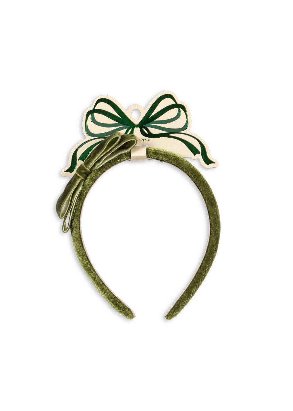 Velvet Bow haarband