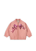 Juno Sequin Bomber Jack roze