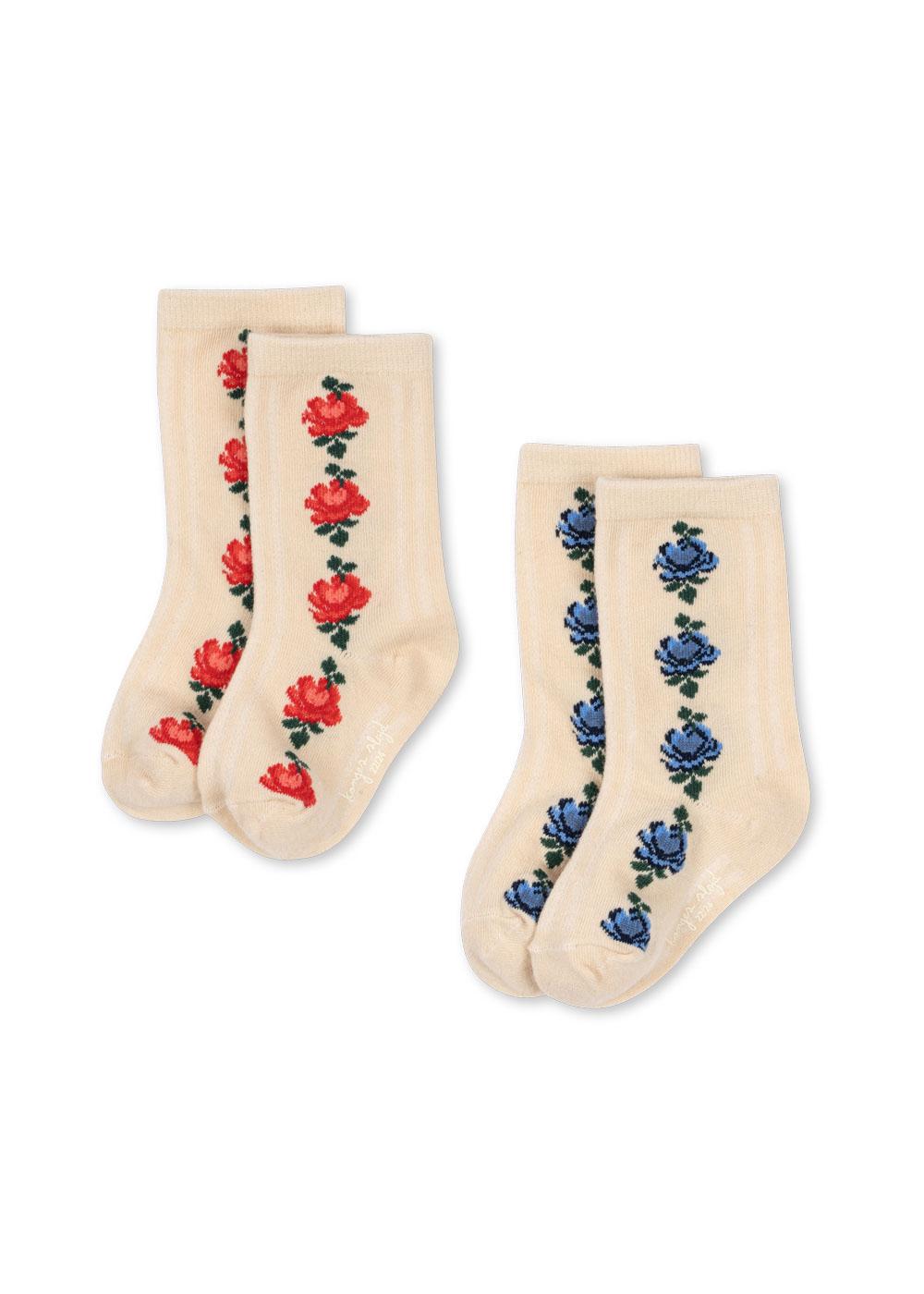 2-pack Jacquard Sokken